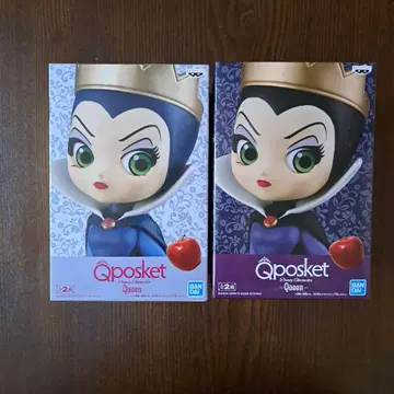 디즈니 백설공주 마녀 Qposket Queen 2개 세트