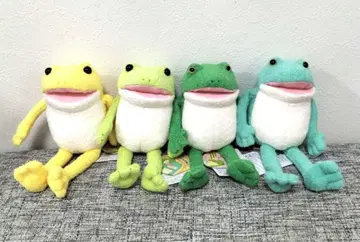 오토보케 케로펑 부드러운 봉제 인형 마스코트 4종 세트