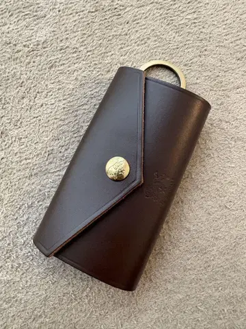 IL BISONTE 일비종떼 키케이스 다크 브라운