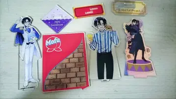 컬러풀 피치 모후 아크릴 스탠드 묶음 판매
