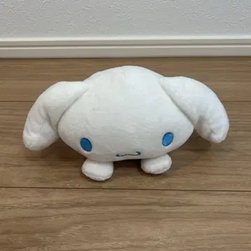 화이트 봉제 인형 큰 귀