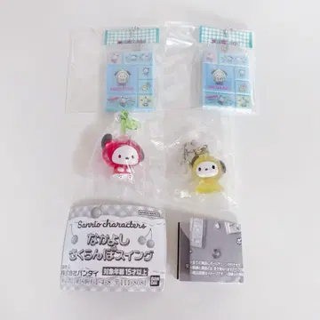 산리오 메지루시 액세서리 베스트 타일 씰 나카요시 체리