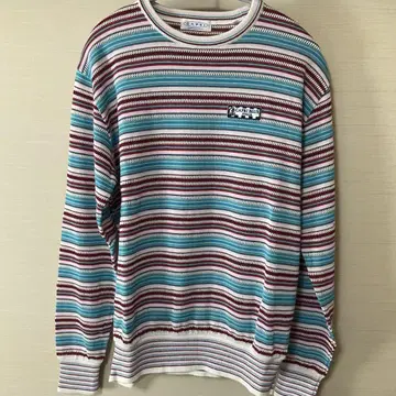 CAPRI BLUE 면 혼방 썸머 스웨터