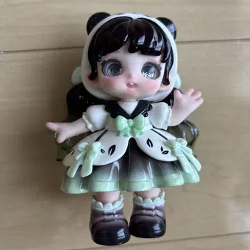 팬더 귀가 달린 커스텀 인형