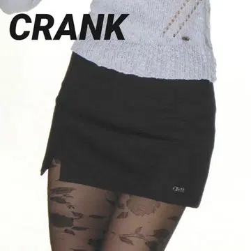 CRANK Slit micro skirt pants 미니 스커트 크랭크