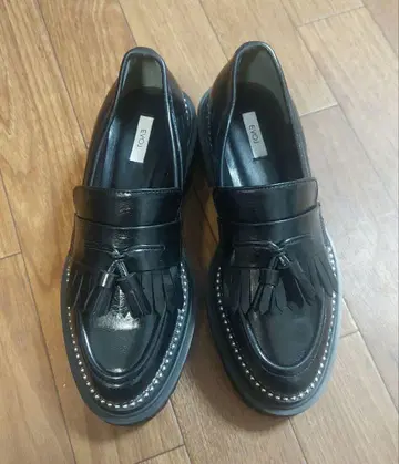 EVOL 이보프 프린지 블랙 로퍼