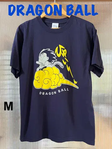 DRAGON BALL 티셔츠 M 사이즈 네이비 한정판 LIMITED