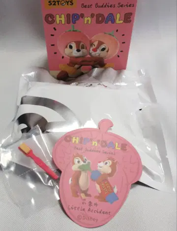 52TOYS 칩과 데일 작은 의외의 칫솔 피규어