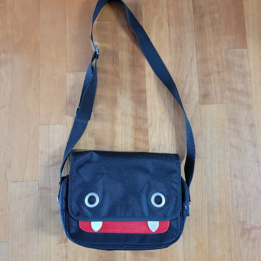 Miseki Seoul Cotton big crossbag BLACK #미세키서울,#미세키