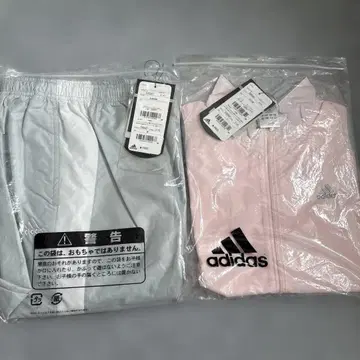 아디다스 핑크 자켓 그레이 팬츠 세트