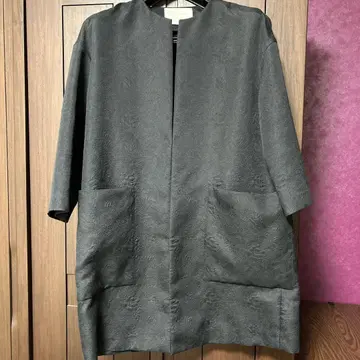 노카라 코트 포켓 부착