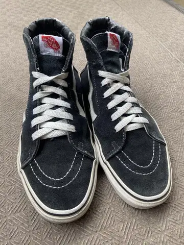 미국 기획 반스 Sk8-Hi 스케이트 하이 블랙 27cm