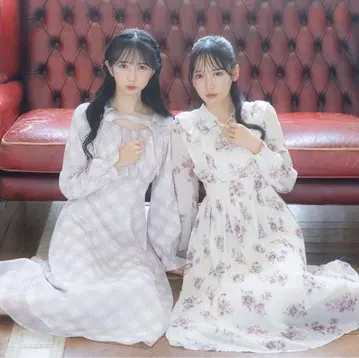 evelyn 오리지널 하트 체크 원피스 (정가 11,000엔)