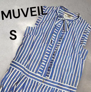 새상품급 MUVEIL 스트라이프 올인원