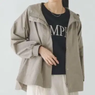 글로벌 워크 발수 가벼운 맘파 그레이쉬 카키 M