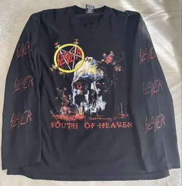 Slayer "south of heaven" 롱 슬리브 티셔츠