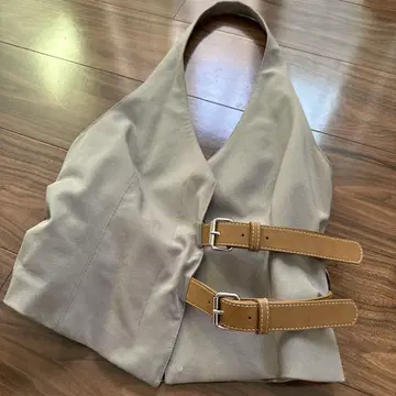 ZARA 자라 홀터넥 베스트 뷔스티에 그레이 S