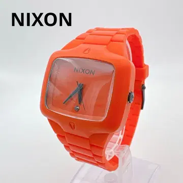 NIXON THE RUBBER PLAYER 닉슨 손목시계 오렌지