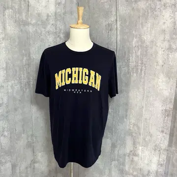 SHEIN MICHIGAN 프린트 유니섹스 티셔츠 캐주얼