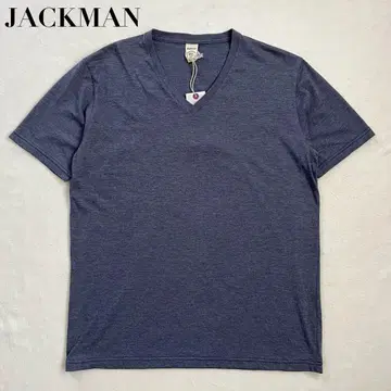 택 포함 새상품 JACKMAN 잭맨 V넥 티셔츠 M 일본제