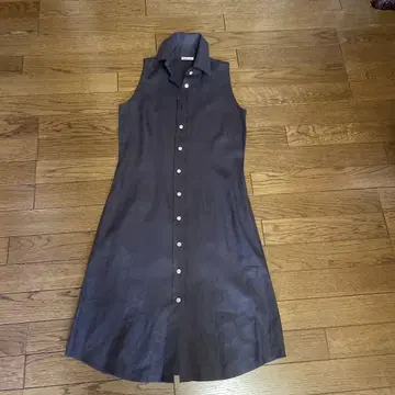 Kiton 슬리브리스 셔츠 원피스 38