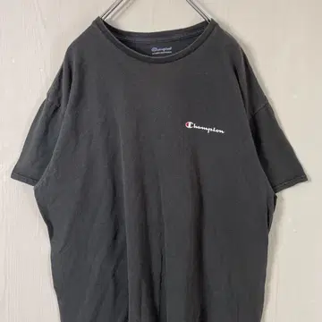 챔피온 champion 원포인트 무지 티셔츠 구제 의류 XL