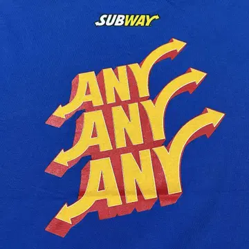 10s Subway Subway 티셔츠 기업 티셔츠