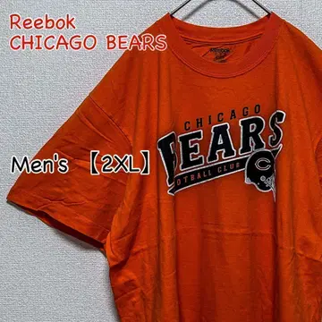 HA36 리복 티셔츠 [2XL] 오렌지 CHICAGO BEARS