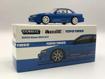 VERTEX 닛산 실비아 S13 TOYO TIRES 1/64 미니카