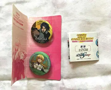 건담 SEED DESTINY 아스란 카가리 캔뱃지