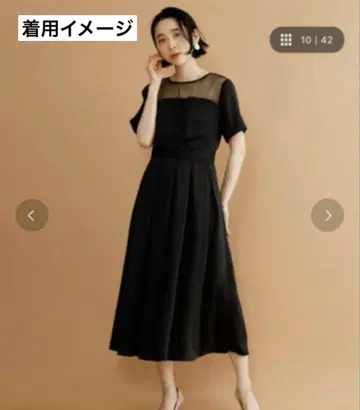 뷔스티에풍 원피스 블랙/결혼식/2차 모임