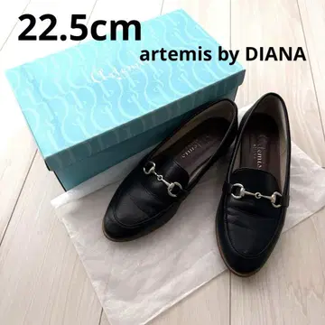 아르테미스 바이 다이애나 비트 로퍼 22.5cm 블랙