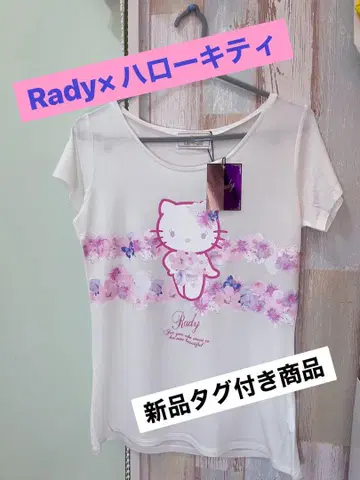Rady 헬로키티 꽃무늬 티셔츠