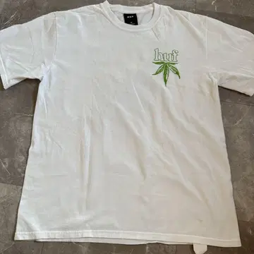 HUF 화이트 티셔츠 M 사이즈