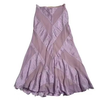 드리스반노튼 "Statement Silk Skirt"