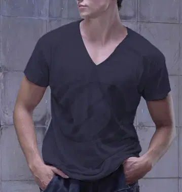 신상 Salsation Wear V-Tshirt DARK BROWN