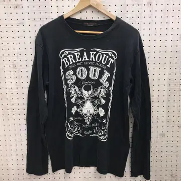 THRUXTON 네오 그런지 네오 시크 스타일 위스키 보틀 디자인 롱 T