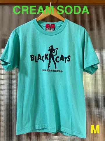 CREAM SODA BLACK CATS 티셔츠 M
