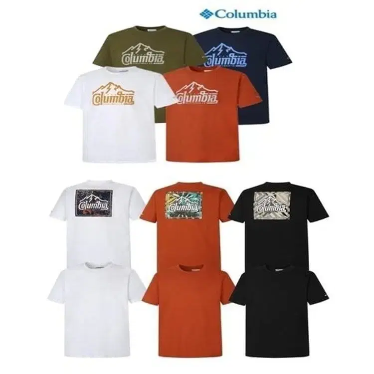 (새상품 2개) 컬럼비아 멋진 반팔티 싸게 일괄판매 110(2XL)