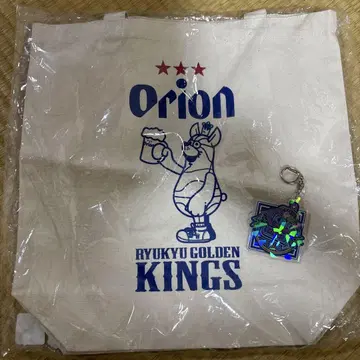 오리온 맥주 RYUKYU GOLDEN KINGS 콜라보 한정판 토트백
