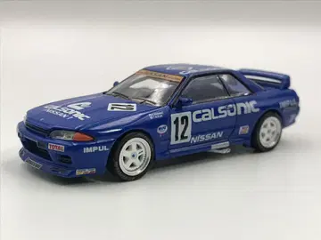 팝 레이스 1/64 닛산 스카이라인 GT-R R32 JTC 1990