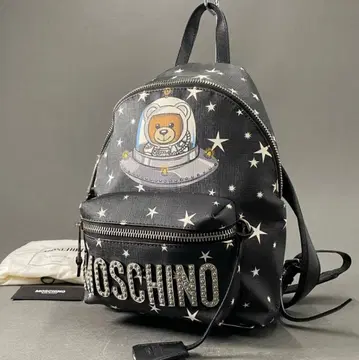 모스키노 쿠튀르 UFO 테디베어 백팩 백 우주