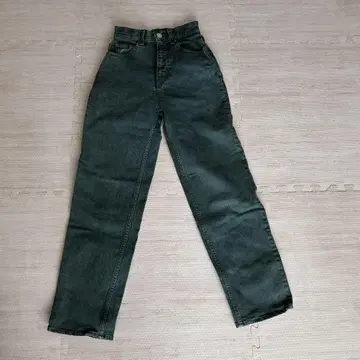 MOUSSY 플레인 진 컬러 스트레이트