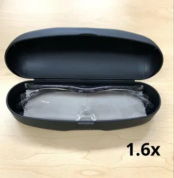 미사용 새상품 하즈키 루페 라지 1.6x 블랙 그레이