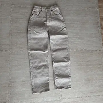 MOUSSY 플레인 진 컬러 스트레이트