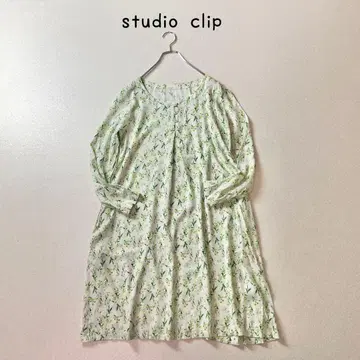 studio clip 꽃무늬 레이온 블렌드 원피스