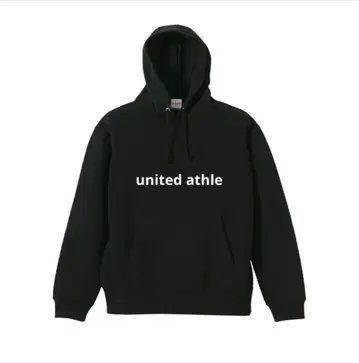 United Athle 5214-01 풀오버 후드티 BK 2XL