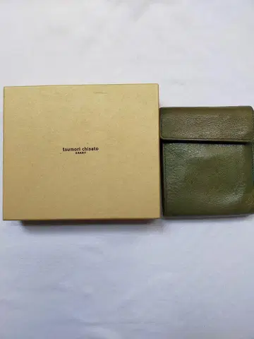 tsumori chisato 그린 접이식 지갑
