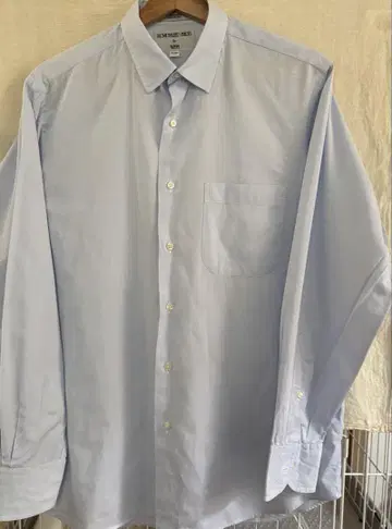 INDIVIDUALIZED SHIRTS 라이트 블루 긴팔 셔츠 15-32