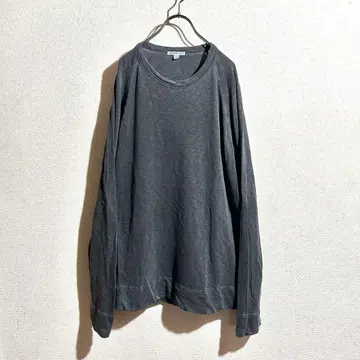 USA제 JAMES PERSE MEN 롱 슬리브 티셔츠 특수 가공